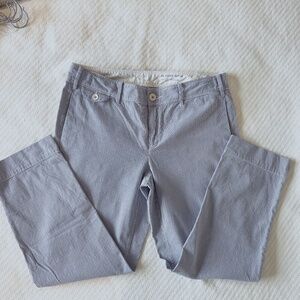 Anthropologie Paper Boy pinstriped cropped pants